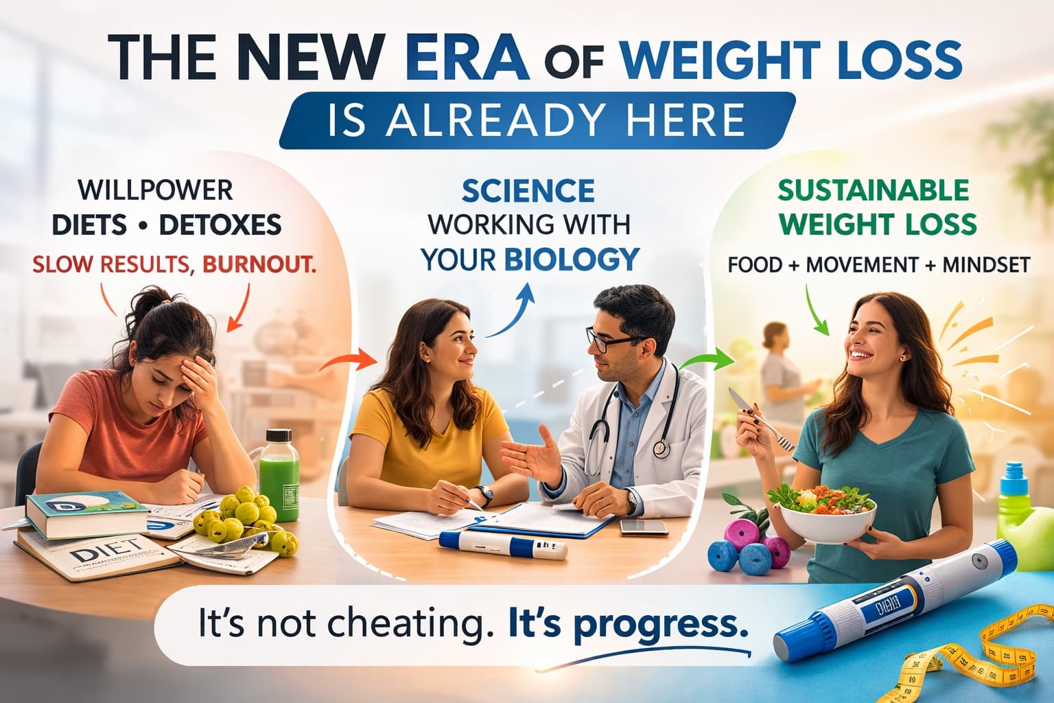 Weight loss with GLP1 is biology