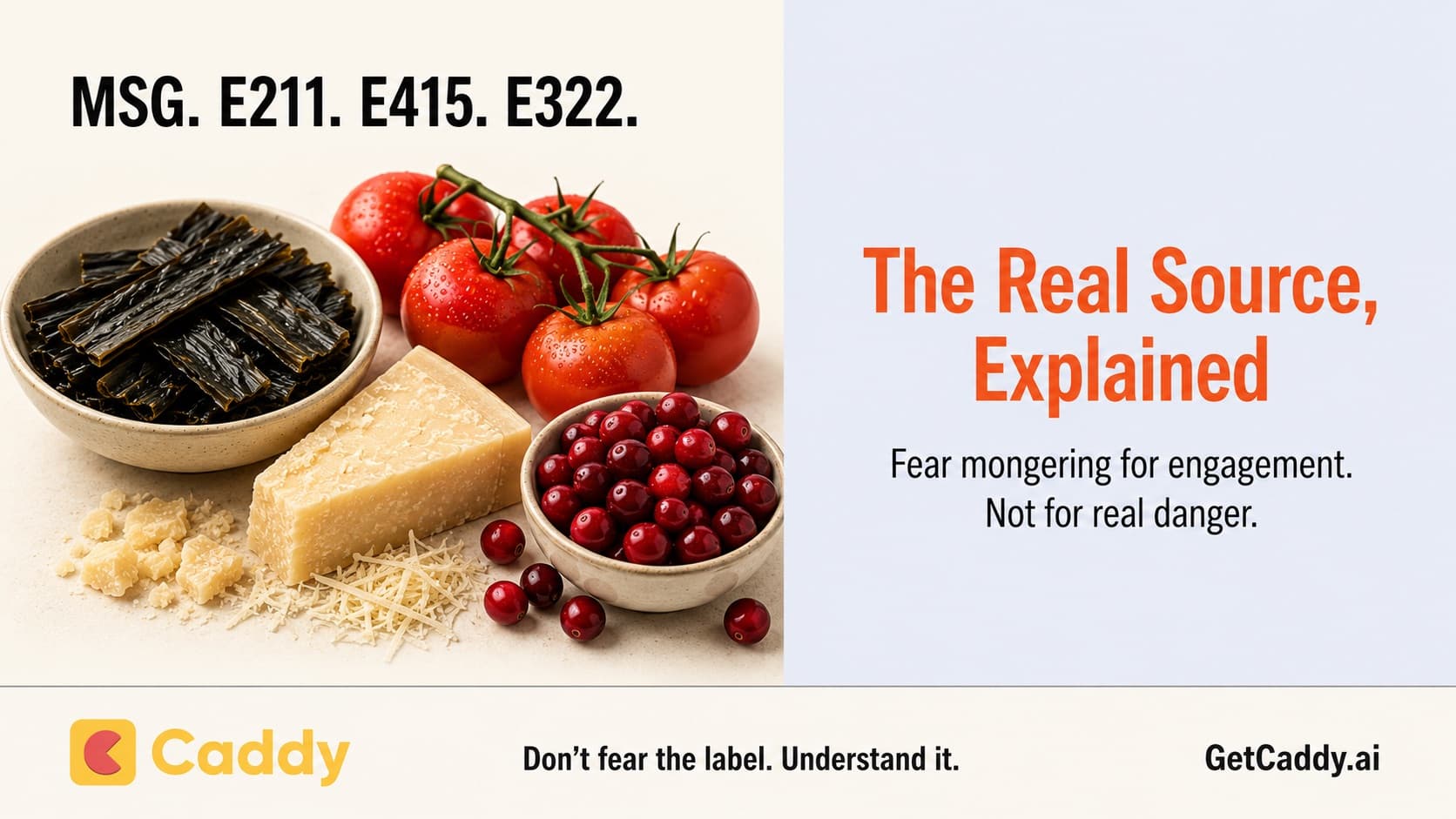 MSG, E211, E415: The Real Source Behind "Scary" Additives
